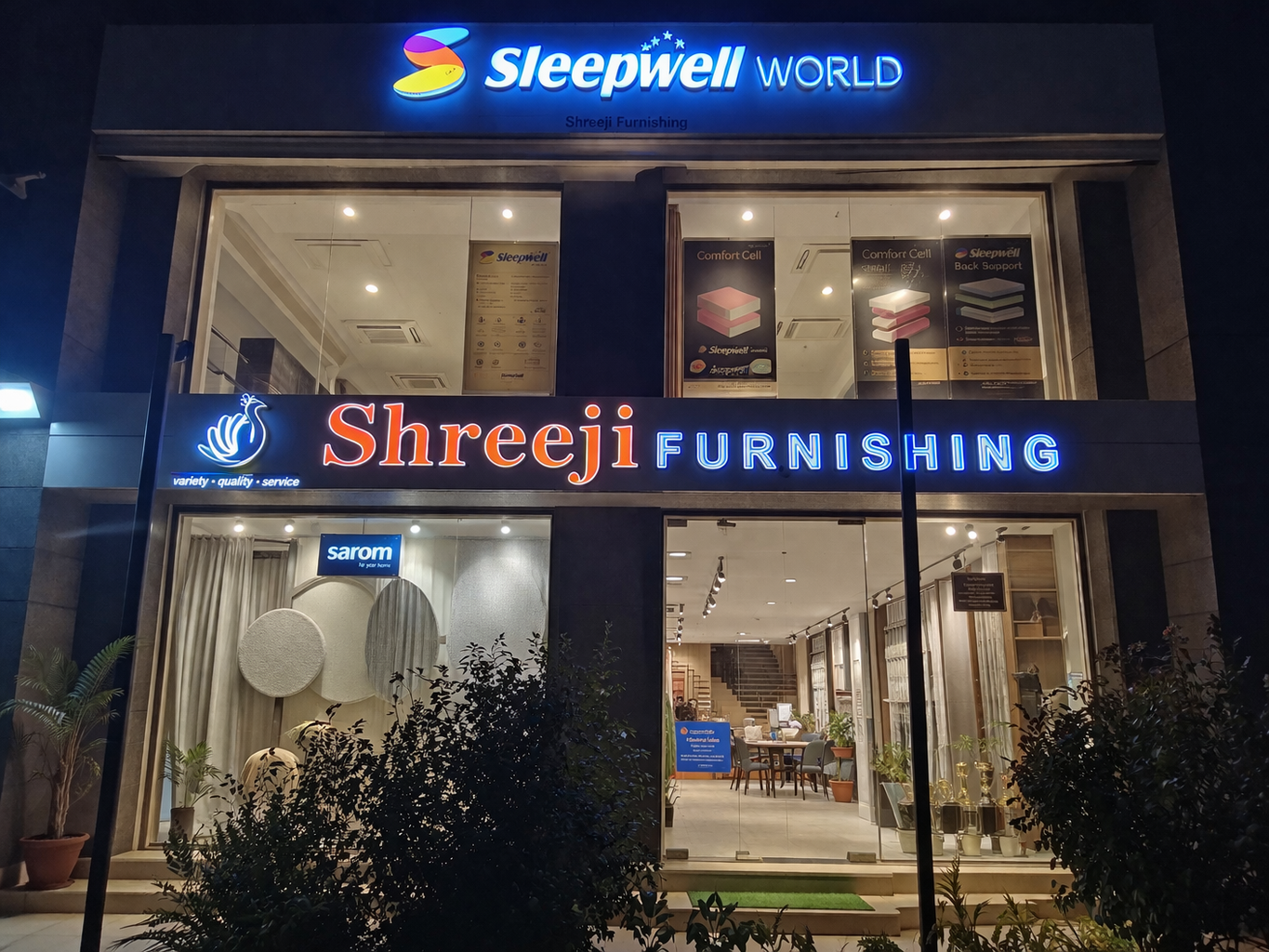 Shree Furnishing Showroom Interior